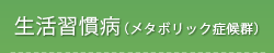 生活習慣病(メタボリック症候群)